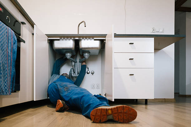Professional Sewer Line Repair technician working in Dalton, GA